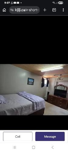 Short term room rental