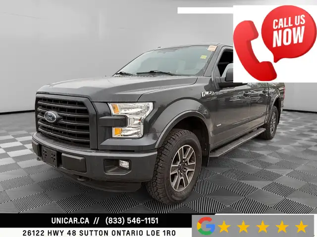 2016 Ford F-150 XLT / 2.7L V6 / 4WD / SuperCrew / 5.5’ Box No Ac