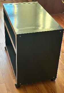Meuble roulant IKEA solide (pour TV) = Sturdy Rolling TV Stand w