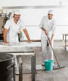 Hiring Experienced Sanitation worker for Bakery