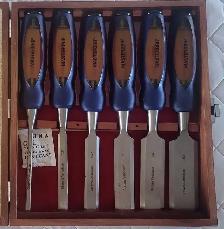 MASTERGRIP 6 PIECE CHISEL SET - 1/4'-1 1/2' - BRAND NEW IN CASE - Photo 2