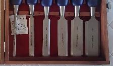 MASTERGRIP 6 PIECE CHISEL SET - 1/4'-1 1/2' - BRAND NEW IN CASE - Photo 4