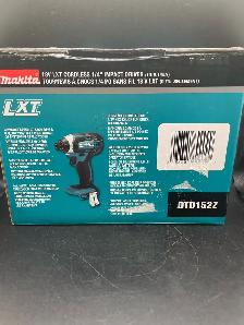 MAKITA 18V 1/4" IMPACT DRIVER DTD152Z - Photo 2