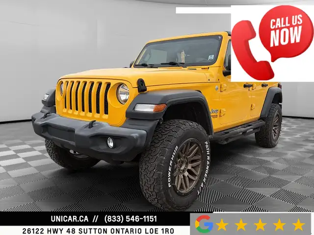 2019 Jeep Wrangler Unlimited 4WD Sport No Accidents Remote Start