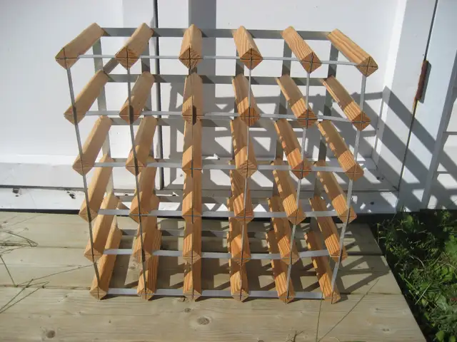 30 bottle wine rack