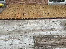 FREE Premium Pressure-Treated Decking – Remove & Keep
