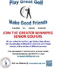 Greater Winnipeg Seniors Golf