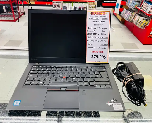 ordinateur portable LENOVO T460s
