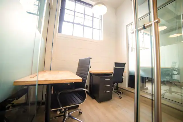 2-Person Private Office with Natural Light — Office146 | South E