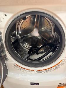 meta AI open box new white front load washer - Photo 2
