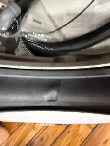 meta AI open box new white front load washer - Photo 3