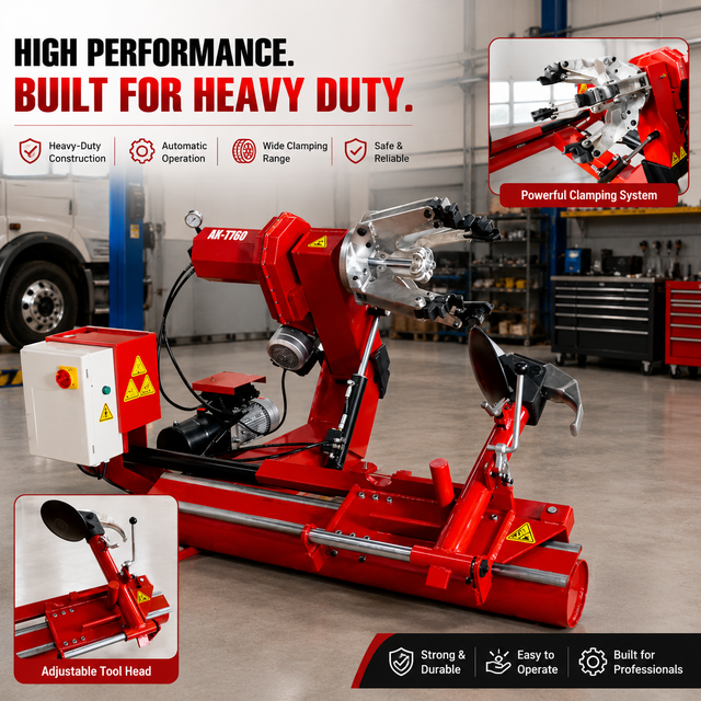 CAEL Heavy Duty Tire Changer – Certified &Warranty & Finance