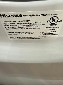 Hisense 24 inch washer and 24 inch ventless dryer, new - Photo 5