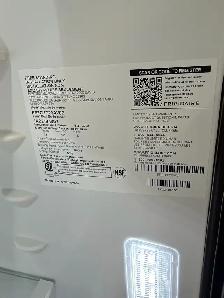 Frigidaire, stainless steel, three-door fridge, 2022 model - Photo 3