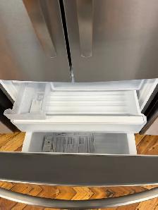 Frigidaire, stainless steel, three-door fridge, 2022 model - Photo 4