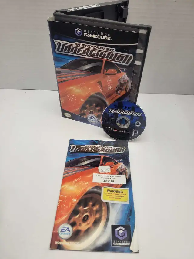 GameCube Need for Speed Underground
