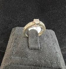white gold diamond ring 10k - Photo 7