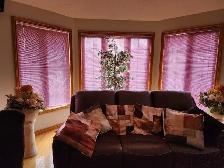 Aluminum mini blinds