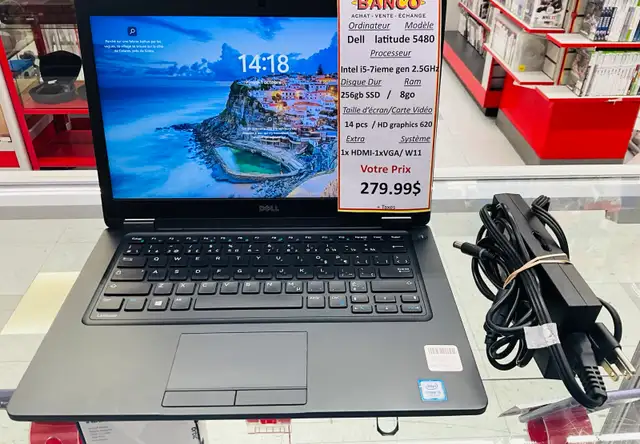 ordinateur portable DELL LATITUDE 5480