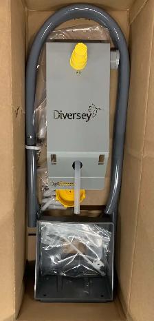 Diversey Optimus High-Flow RED Single Button J-Fill Dispenser