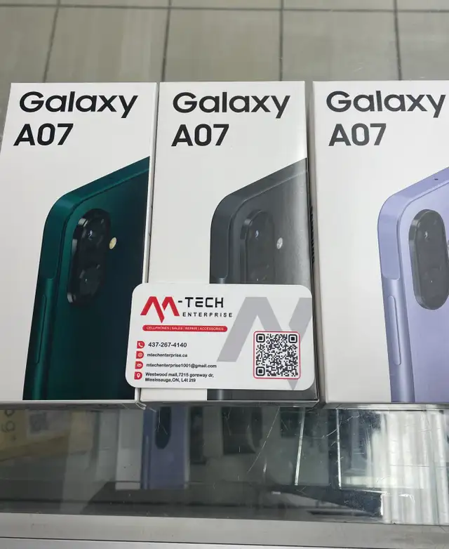 Samsung Galaxy A07 brand new sealed box