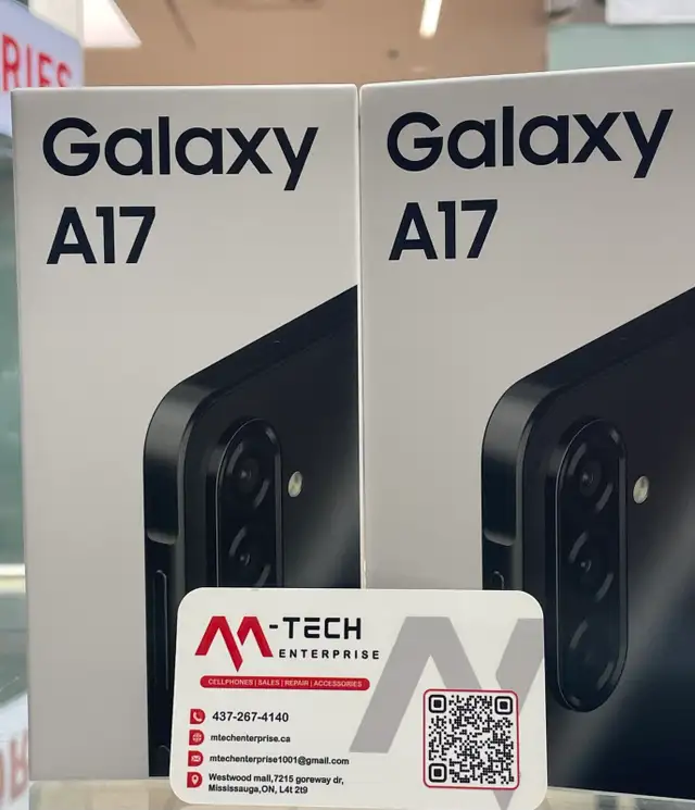 Samsung Galaxy A17 brand new sealed box