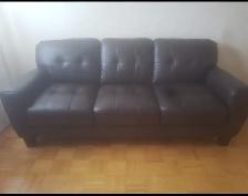 GENUINE LEATHER COUCH