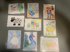 Hand Painted Cards - Photo 2
