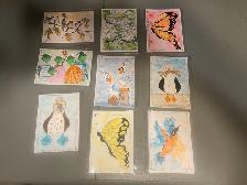 Hand Painted Cards - Photo 5