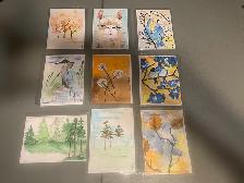 Hand Painted Cards - Photo 7