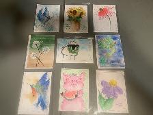 Hand Painted Cards - Photo 8