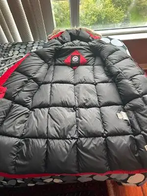 RED CANADA GOOSE PARKA