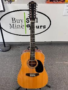 Denver 12 String Acoustic Guitar - Photo 5