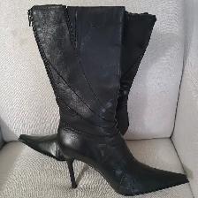 Stylish women leather boots Size 8.5 - Photo 2