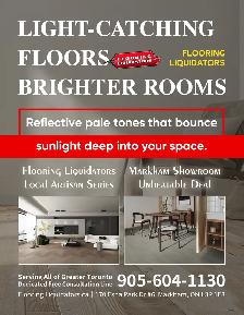 ✨ Light-Coloured Flooring | Brighten Your Room | Markham