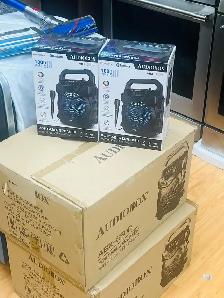 AUDIOBOX Portable Speaker with USB / FM Radio – with Mic
