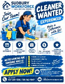 CLEANER WANTED – EXPERIENCED
