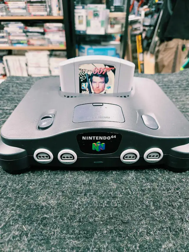 Console N64   Block rouge