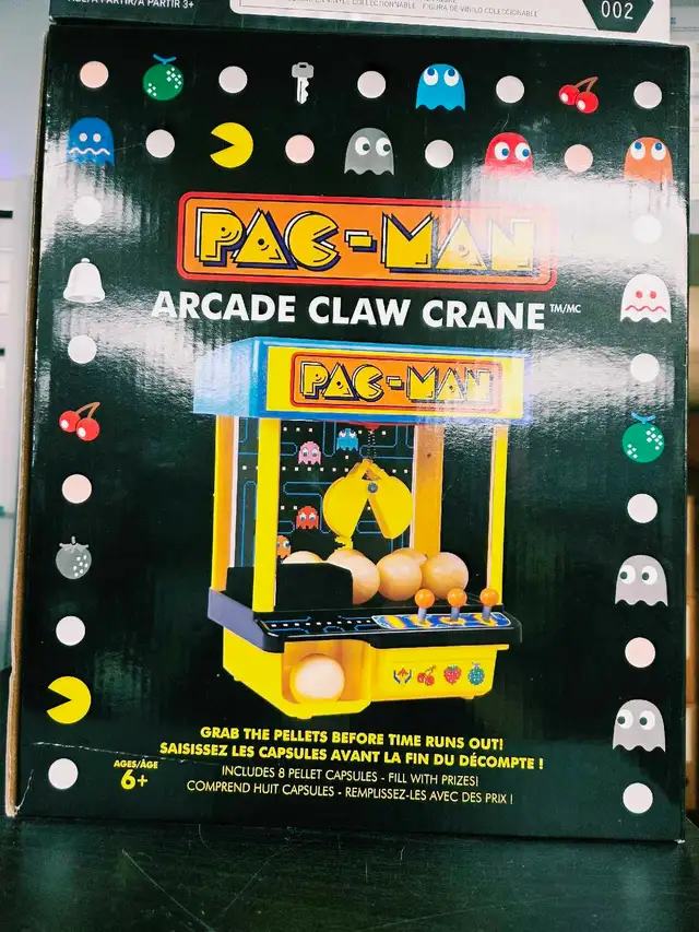 Pac-Man Arcade Claw Crane