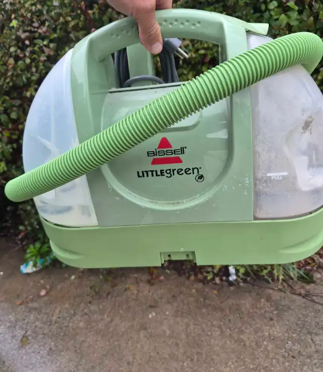 bissel little green portable carpet and upholstery