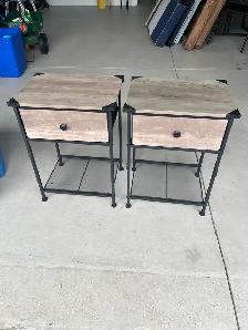 Bedroom end tables