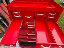 Mastercraft Full Depth 12 Drawers Red/Black Tool Chest USA Made1 - Photo 5