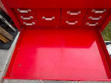Mastercraft Full Depth 12 Drawers Red/Black Tool Chest USA Made1 - Photo 6