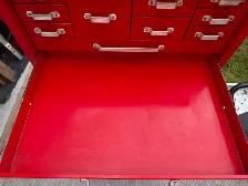 Mastercraft Full Depth 12 Drawers Red/Black Tool Chest USA Made1 - Photo 7