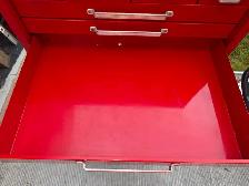 Mastercraft Full Depth 12 Drawers Red/Black Tool Chest USA Made1 - Photo 8
