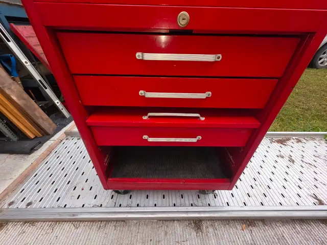 Mastercraft 3 Drawers Rolling Toolbox Tool Cabinet