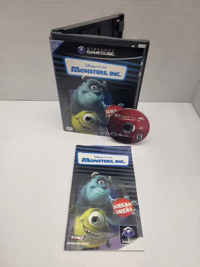 GameCube Monster Inc Scream Arena