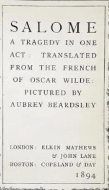 AUBREY BEARDSLEY prints Salome - Photo 2