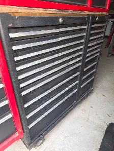 12 Drawer Craftsman Rolling Toolbox Tool Chest & 2 Side Cabinets - Photo 7