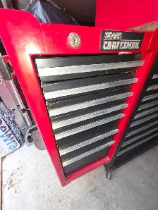 Craftsman 7 Drawers Side Toolbox Tool Cabinet